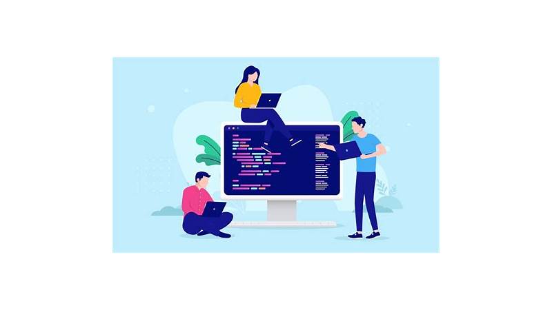 Software developers collaborating on a project